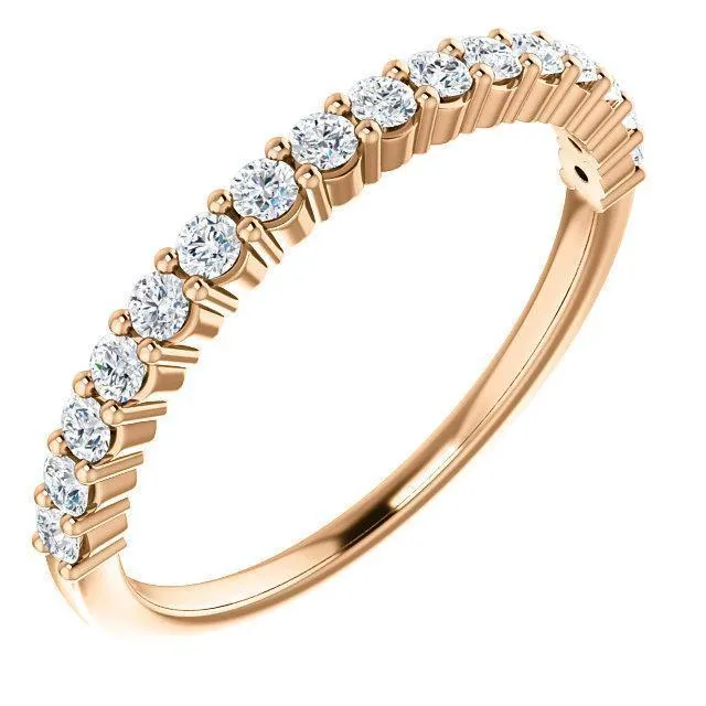 Juliette Diamond or Moissanite 12 Eternity Double Shared Prongs Under Bezel Wedding Anniversary Band Fire Brilliance Rings Juliette Diamond or Moissanite 12 Eternity Double Shared Prongs Under Bezel Wedding Anniversary Band Fire Brilliance Rings