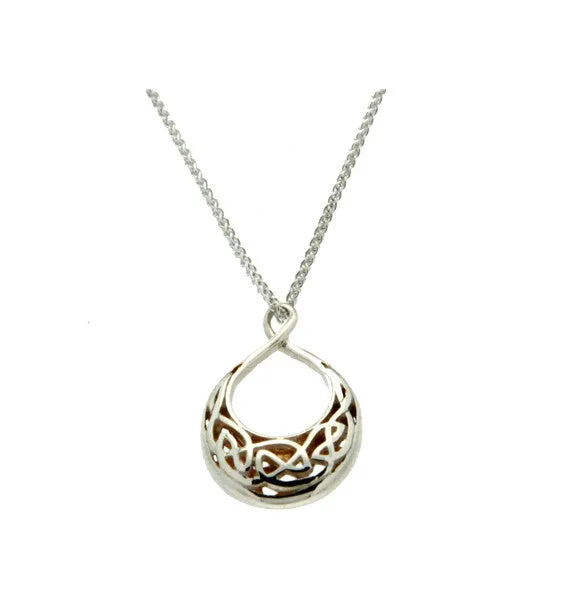 Keith Jack Necklaces Gilded Window to the Soul Small Teardrop Pendant