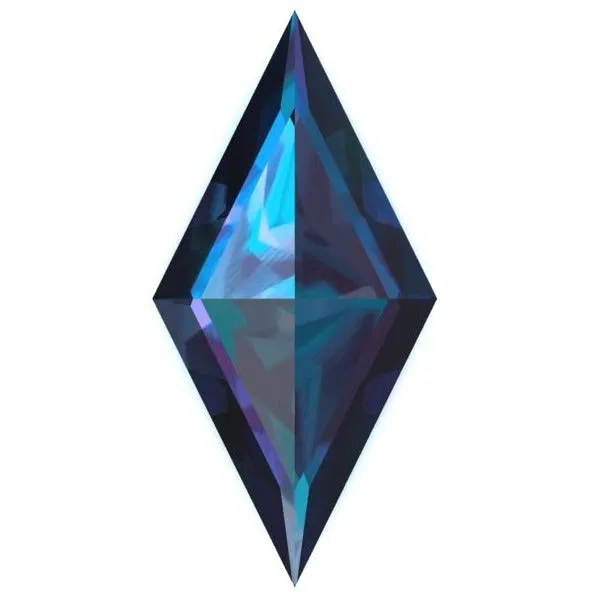 Lozenge FAB LabGrown Alexandrite Gems Fire Brilliance Earrings