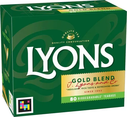 Lyons Gold Blend 80 Teabags OKane Irish Foods PreStyled Sets