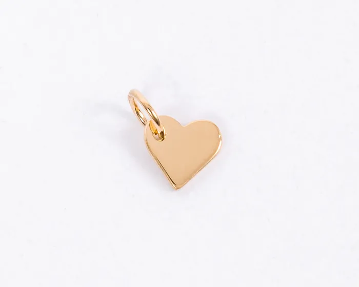 Mini Heart Charm Hey June Charm Necklaces
