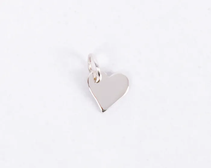 Mini Heart Charm Hey June Charm Necklaces