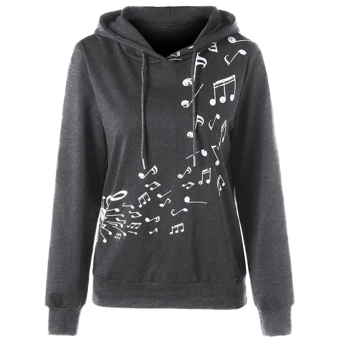 Music Note Hoodie Ladies Clothing Boutique Earrings