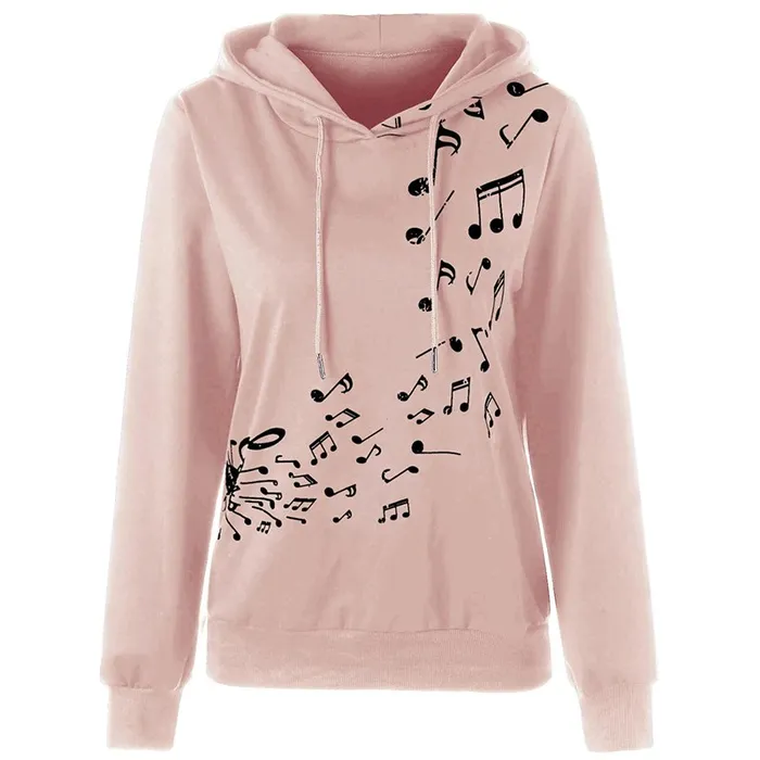 Music Note Hoodie Ladies Clothing Boutique Earrings