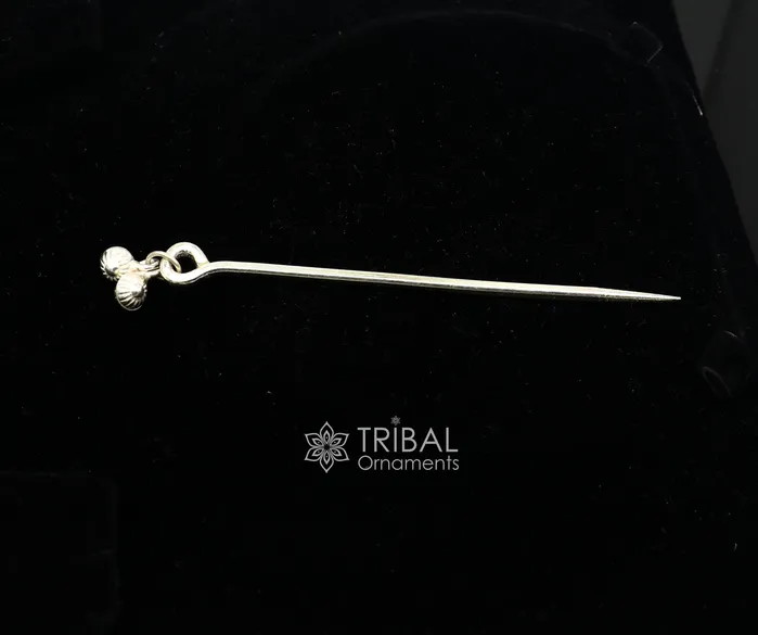 Necklaces 4 inches long handmade solid 925 sterling silver eyeliner stick kajal sticks surma stick fabulous brides vintage style gift su1061 TRIBAL ORNAMENTS