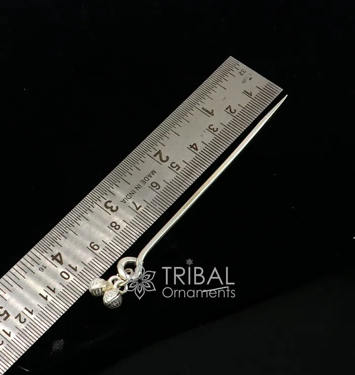 Necklaces 4 inches long handmade solid 925 sterling silver eyeliner stick kajal sticks surma stick fabulous brides vintage style gift su1061 TRIBAL ORNAMENTS
