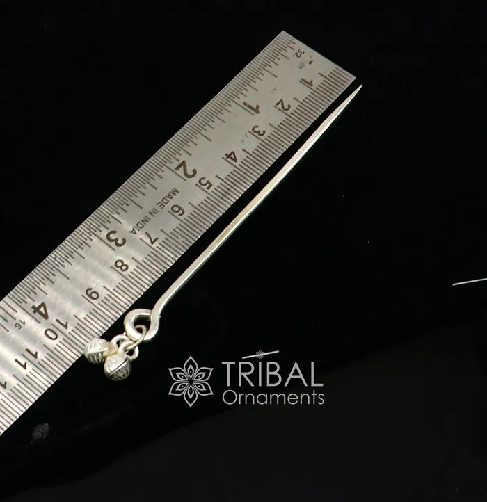 Necklaces 4 inches long handmade solid 925 sterling silver eyeliner stick kajal sticks surma stick fabulous brides vintage style gift su1061 TRIBAL ORNAMENTS