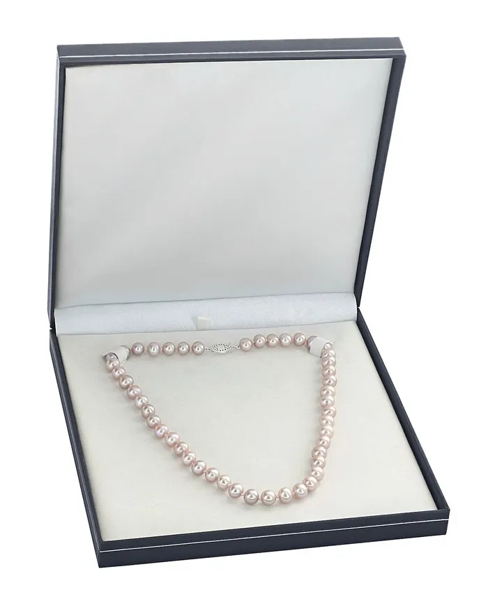Necklaces 8085mm Peach Freshwater Pearl Necklace AAAA Quality spt