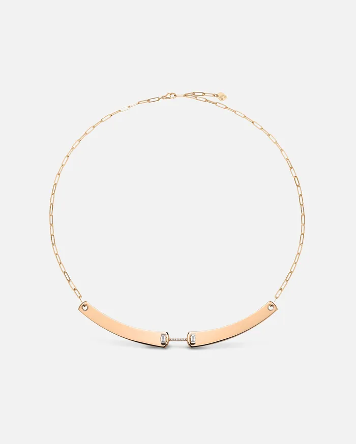 Necklaces Dinner Date Mood Necklace in Rose Gold Mood