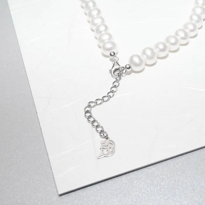 Necklaces Elegant Freshwater Pearl Necklace WN00105 Pearly Lustre