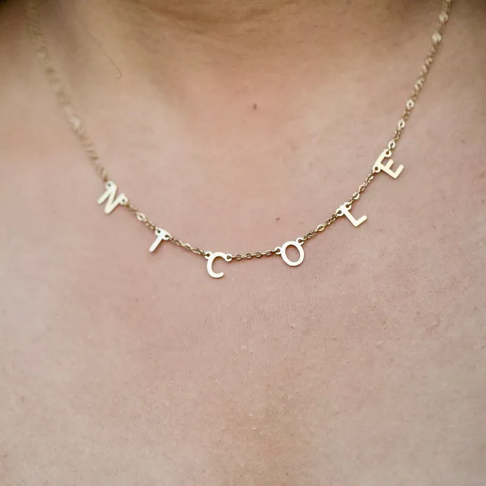 Necklaces Jewelvers Personalized Name Necklace for Women