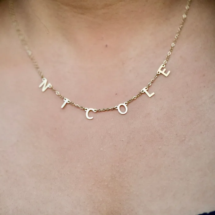 Necklaces Jewelvers Personalized Name Necklace for Women