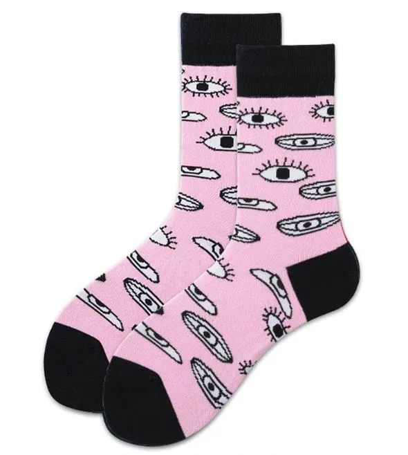 Necklaces POLLY SF783 Light Pink All Eyes on Me Socks