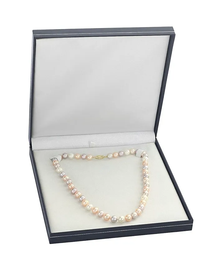 Necklaces spt 115125mm Freshwater Multicolor Pearl Necklace AAA Quality