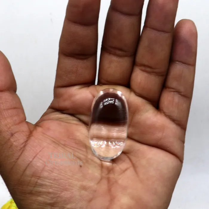 Necklaces TRIBAL ORNAMENTS 15 Natural sphatik crystal stone divine lor shiva lingam statue amazing sphatik lingam puja article for wealth and prosperity stna26