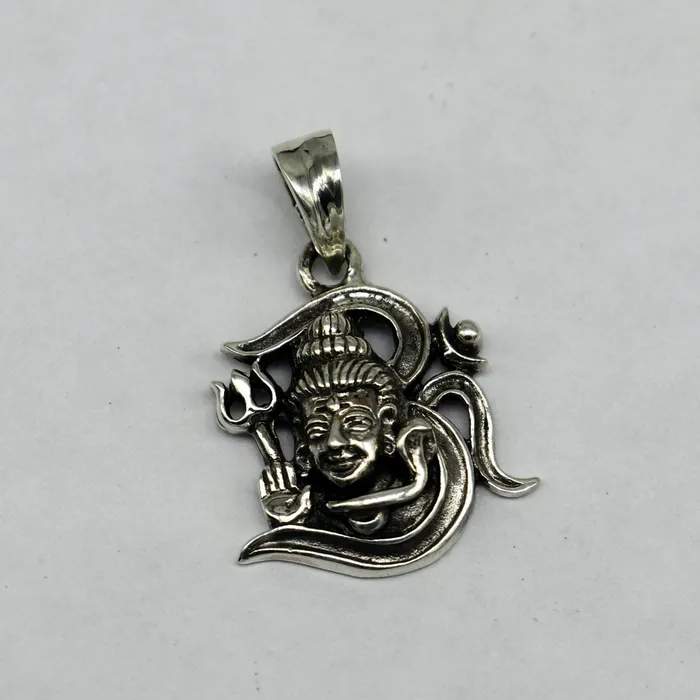 Necklaces TRIBAL ORNAMENTS 925 sterling silver customize vintage antique style Idol Lord Shiva Pendant amazing design stunning pendant unisex gifting jewelry ssp551