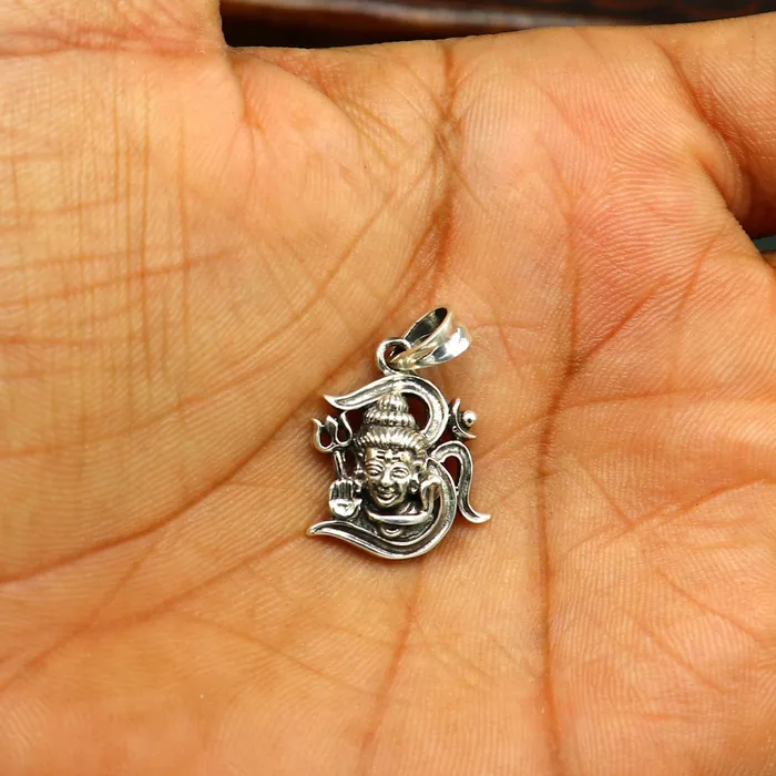 Necklaces TRIBAL ORNAMENTS 925 sterling silver customize vintage antique style Idol Lord Shiva Pendant amazing design stunning pendant unisex gifting jewelry ssp551
