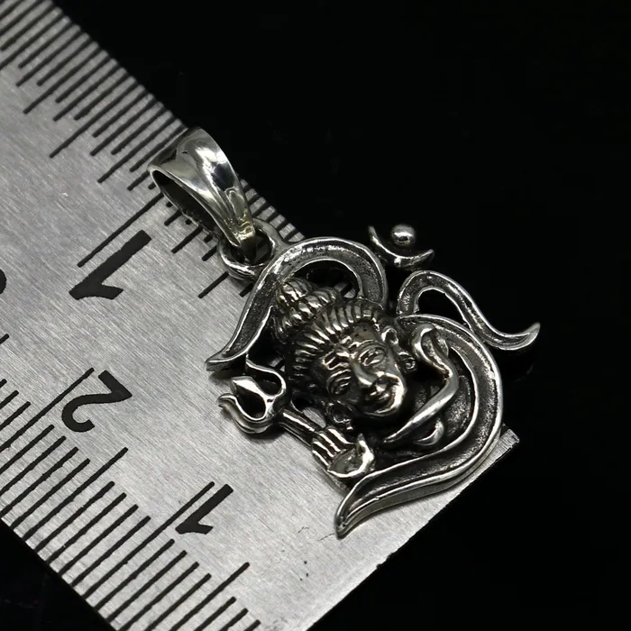 Necklaces TRIBAL ORNAMENTS 925 sterling silver customize vintage antique style Idol Lord Shiva Pendant amazing design stunning pendant unisex gifting jewelry ssp551