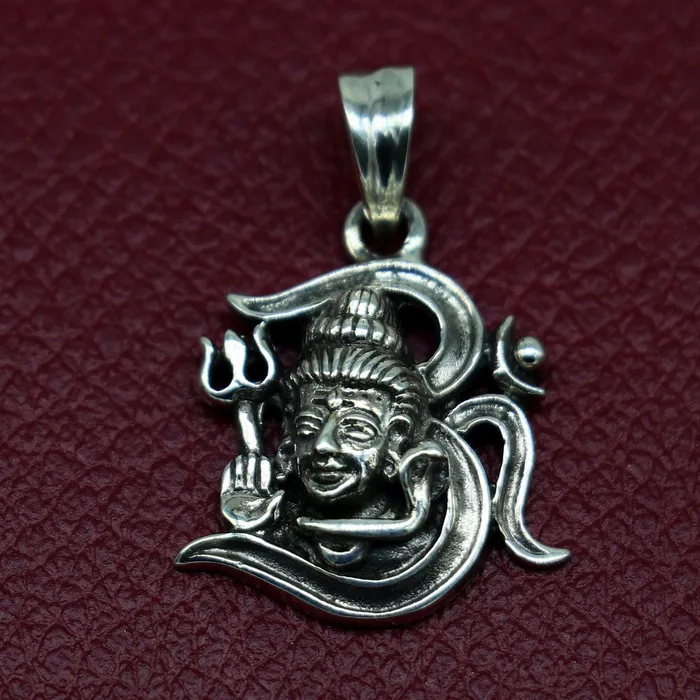 Necklaces TRIBAL ORNAMENTS 925 sterling silver customize vintage antique style Idol Lord Shiva Pendant amazing design stunning pendant unisex gifting jewelry ssp551