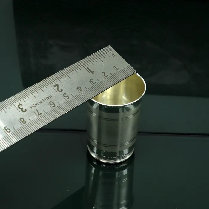 Necklaces TRIBAL ORNAMENTS 999 fine silver handmade watermilk Glass tumbler silver flask baby kids silver cup spoon utensils for stay healthy from bacteria sv155