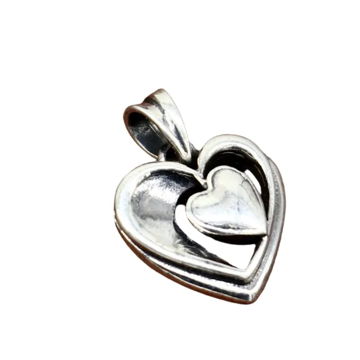 Necklaces TRIBAL ORNAMENTS Exclusive design solid 925 sterling silver heart pendant excellent unique design stylish unisex personalized gift pendant jewelry ssp1433