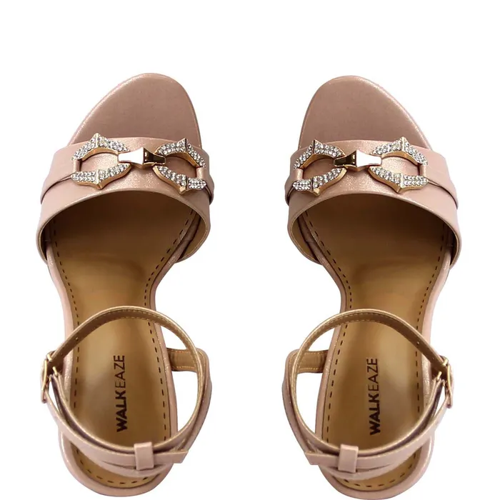 Necklaces Walkeaze Women Formal Block Heel 62500S