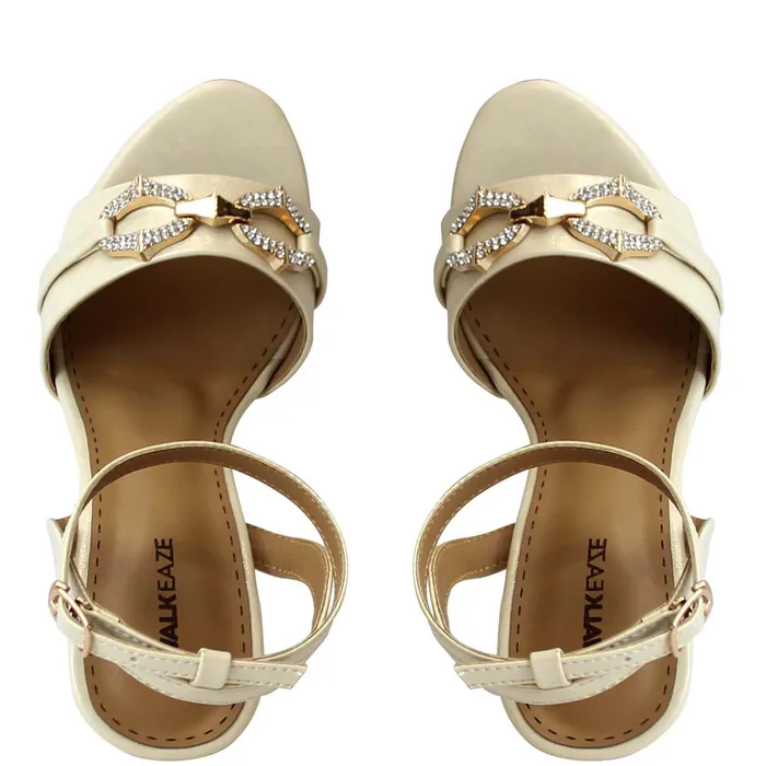 Necklaces Walkeaze Women Formal Block Heel 62500S