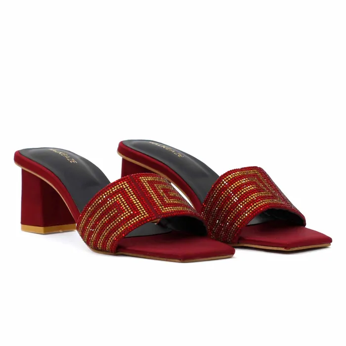 Necklaces Walkeaze Women Formal Block Heel 62756S