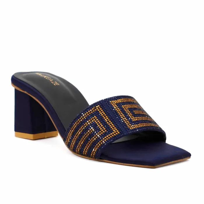 Necklaces Walkeaze Women Formal Block Heel 62756S