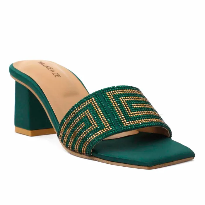 Necklaces Walkeaze Women Formal Block Heel 62756S