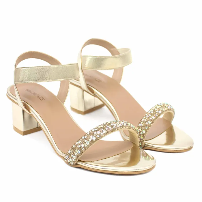 Necklaces Walkeaze Women Formal Block Heel 75012S