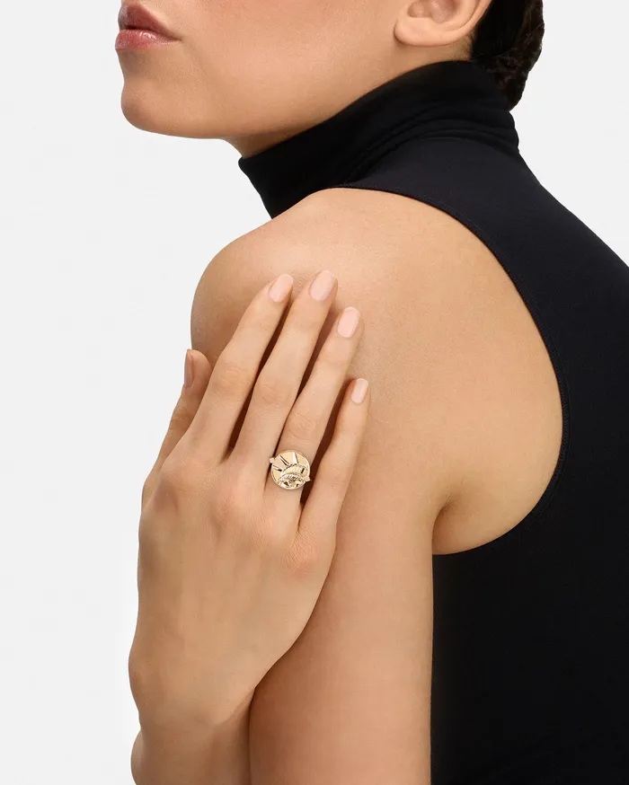 Nouvel Heritage Rings Statue of Liberty PM Ring in Yellow Gold