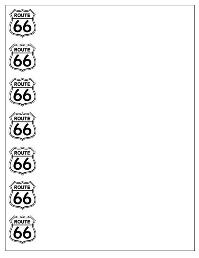 NP04 Route 66 Note Pad Sand Dollar Sales Earrings