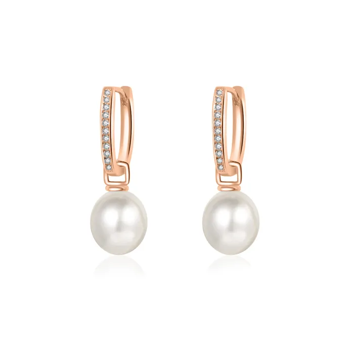 Pearly Lustre Earrings New Yorker Freshwater Pearl Earrings WE00681