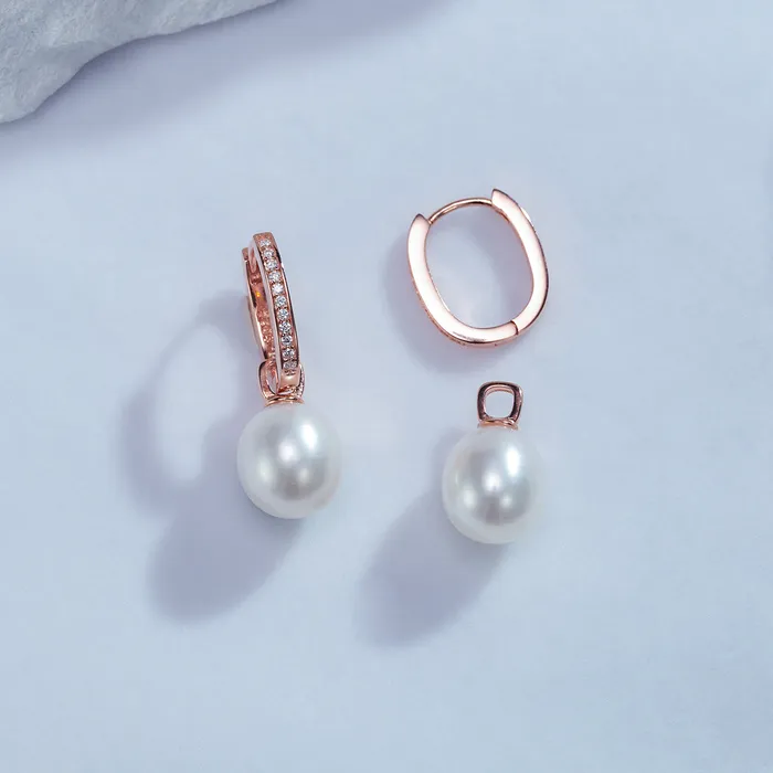 Pearly Lustre Earrings New Yorker Freshwater Pearl Earrings WE00681