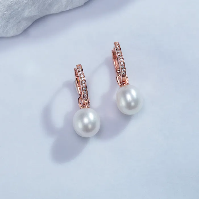 Pearly Lustre Earrings New Yorker Freshwater Pearl Earrings WE00681