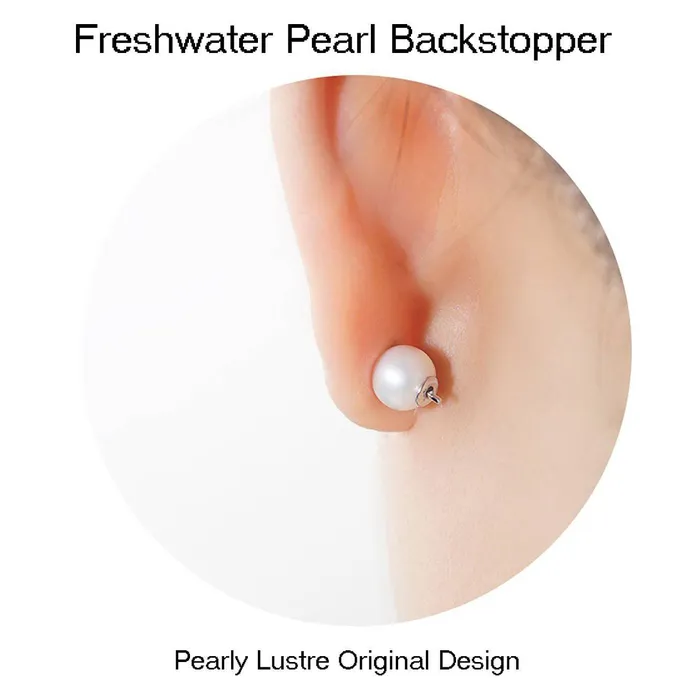 Pearly Lustre Earrings Top Grade Freshwater Pearl Set WS00126 X Collection