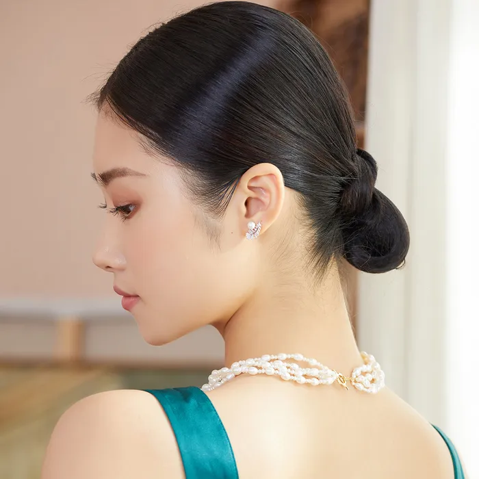 Pearly Lustre Necklaces New Yorker Freshwater Pearl Necklace WN00288