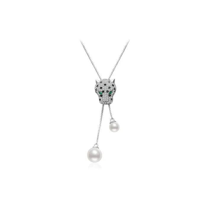 Pearly Lustre Necklaces Top Grade Freshwater Pearl Necklace WN00615 SAFARI