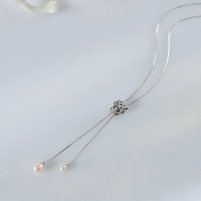 Pearly Lustre Necklaces Top Grade Freshwater Pearl Necklace WN00615 SAFARI