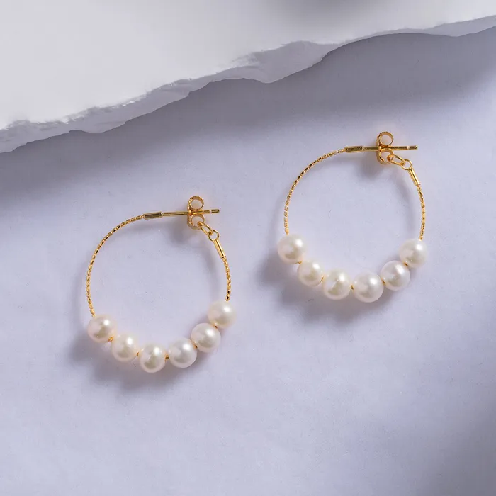 Pearly Lustre New Yorker Freshwater Pearl Earrings WE00526 Earrings