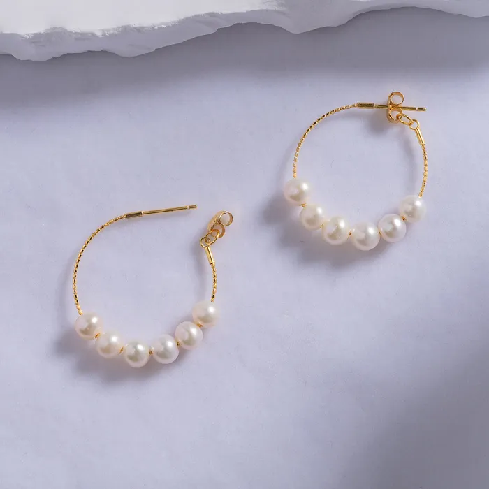 Pearly Lustre New Yorker Freshwater Pearl Earrings WE00526 Earrings