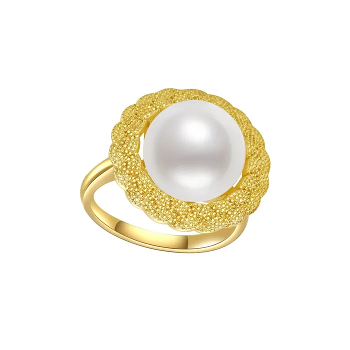Pearly Lustre Rings New Yorker Freshwater Pearl Ring WR00054