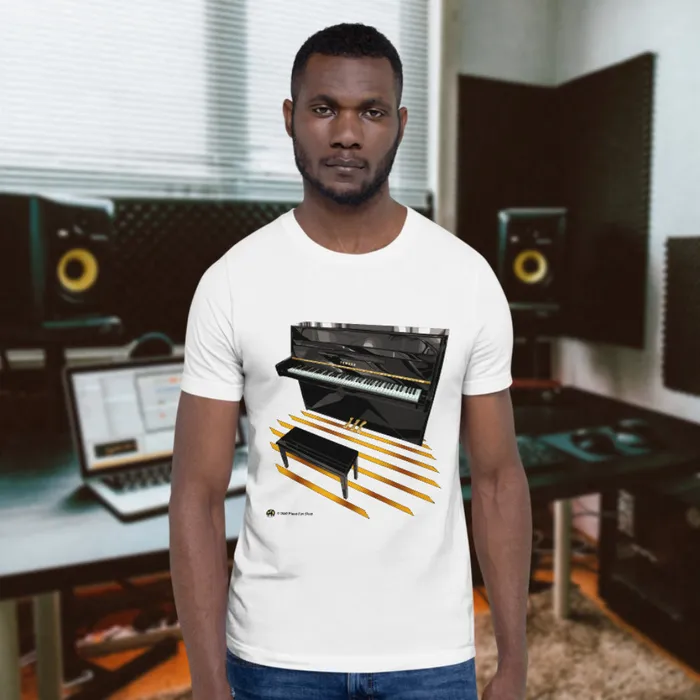 Piano Fan Shop Earrings Upright Piano TShirt