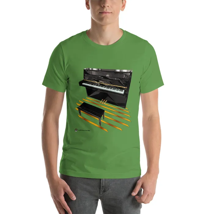 Piano Fan Shop Earrings Upright Piano TShirt