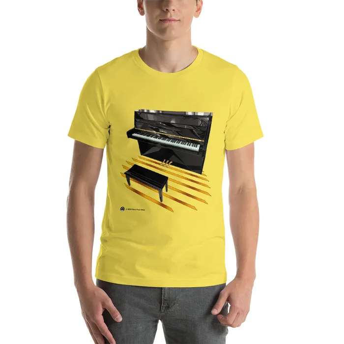 Piano Fan Shop Earrings Upright Piano TShirt