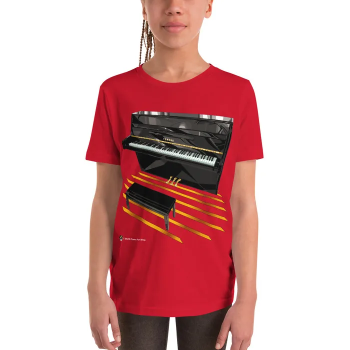 Piano Fan Shop Earrings Upright Piano TShirt