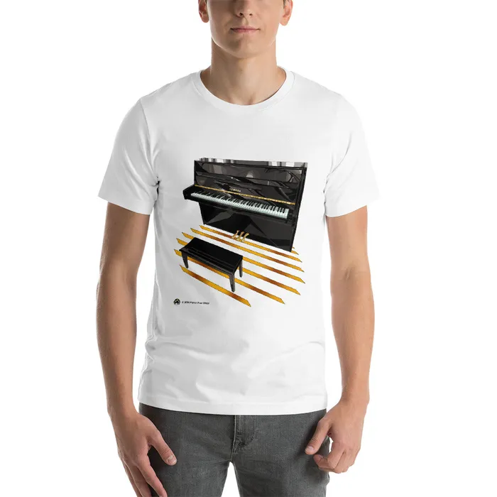 Piano Fan Shop Earrings Upright Piano TShirt