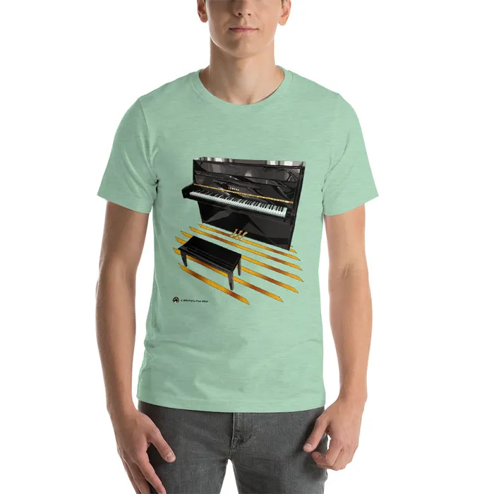 Piano Fan Shop Earrings Upright Piano TShirt
