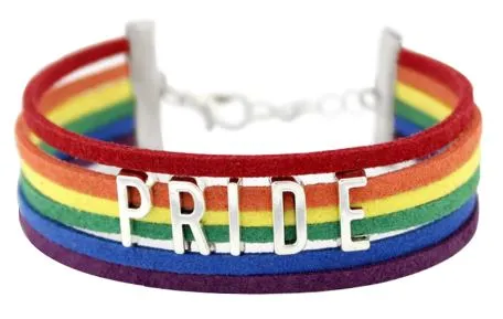 POLLY B382 Rainbow Gay Pride Bracelet Bracelets